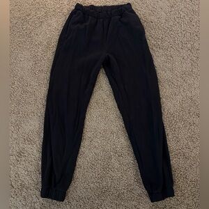 Woman’s Hollister Ultra High-Rise Black Sweatpants #Hollister #Sweatpants